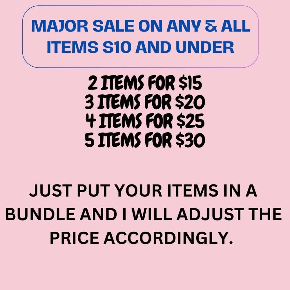 BIG SALE